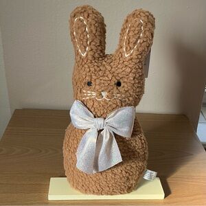 Target Spritz Faux Shearling Brown Bunny Accent Piece for Easter